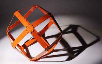 "Polyhedra," a specially commissioned artwork by Stacy Speyer for the Exploratorium