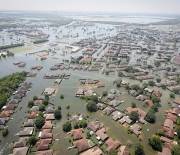 Hurricane Harvey's torrential rains led to tremendous floods in Texas.