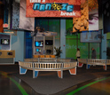 Photo of the Take a Nanooze Break exhibit at the INNOVENTIONS at Epcot in Buena Vista, Fla.