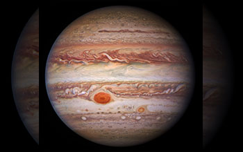 Hubble visible-light image of Jupiter