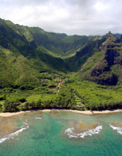 Photo of the Hawaiian landscape