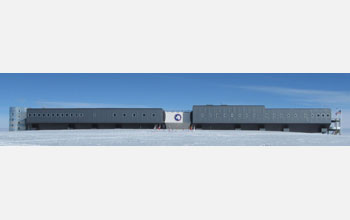 the new Amundsen-Scott South Pole station dedicated in 2008.