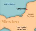 Evidence from Campeche, Mexico, places Africans in the New World in the late 1500s.