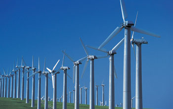 Photo of wind mills.