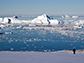 Icebergs in the Amundsen Sea