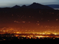 city lights of Boulder, Colo.