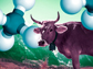 a cow and the methane chemical formula