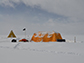 researchers confined to their field camp