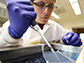 Kevin C. Failor working in a lab