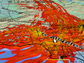M8 visualization showing intense shaking in LA