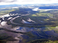 lakes in the roadless Minto Flats surround the Tanana River