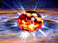artist's depiction of a neutron star