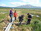 researchers bored deep into the Earth to measure peat composition