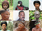 skin color variations collage