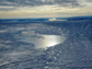 supraglacial lake on the Greenland Ice Sheet