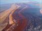surface oil slick from Deepwater Horizon oil spill