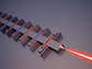 chip-mounted terahertz laser