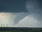 a tornado west of Laramie, Wyoming